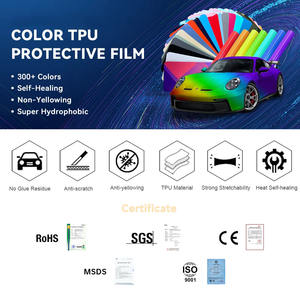 TPU Venom Green Luxury PPF Car 7.5mil 1.52*15M Vinyle PVC résistant aux rayures et anti-jaunissement Vente directe d'usine en rouleau - Product Image 4