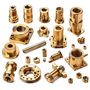 Vanne de contrôle de l'eau en laiton massif pièces métalliques de luxe plaquées or polissage galvanoplastie traitement de surface services d'usinage - Product Image 1