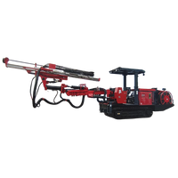 Foreuse rotative Tuowei pour l'excavation de tunnels de petite section, alimentée au diesel, avec pompe et carotteur inclus, profondeur max. 20m