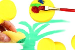 <span class=keywords><strong>Spugna</strong></span> Rotonda Gialla ad Alta Densità <span class=keywords><strong>per</strong></span> Pittura e Pulizia dell'Argilla - Product Image 6