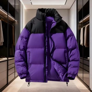 Veste en duvet TNF 1996 de haute qualité, réversible, grande taille, chaude et confortable pour l'<span class=keywords><strong>hiver</strong></span>, coupe-vent et anti-froid, veste en duvet pour homme - Product Image 6