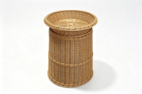 Support de présentation en fil PP robuste de couleur marron avec cadre métallique, parfait pour les supermarchés, idéal pour les fruits, le pain, les légumes et plus encore