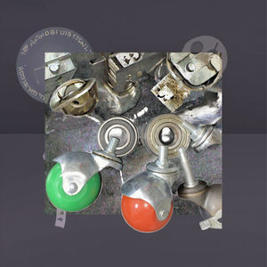 40mm 50mm Farbige Kugelrollen Polypropylen Kleine Schwenkbare Laufrollen Möbelrollen - Product Image 3