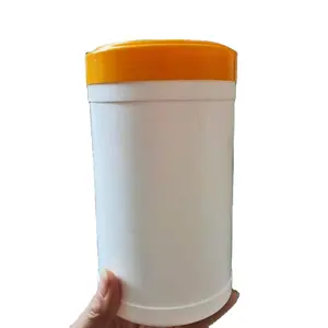 500ml HDPE Plastic Baby Wet Wipes Canister Anti-bacterial Wet Wipes Plastic Bucket