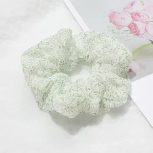Korean Fresh Little Fragmented Flowers Cute Pastoral Style Sweet Large Scrunchies
