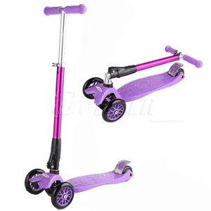 Maxi micro scooter, micro scooter rosa de luxo com 3 rodas para crianças