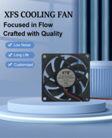 Ventilateur axial électrique sans balais XFSFAN 7cm 7015 70x70x15mm 5V 12V en plastique autoportant OEM/ODM