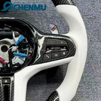 Volant en cuir et fibre de carbone pour BMW G30 G31 G38 G11 G12 G20 G21 G28 G22 G23 G26 G02 avec LED Plug and Play – Fournisseur d'usine
