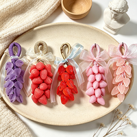 Savon en Gros pour Cadeaux, Savon Transparent en Cristal Fait Main, Couleurs Macaron Assorties, Design Suspendu pour Cadeaux Promotionnels d'Entreprise/Fêtes, Vente en Gros