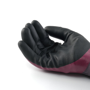 Gants de travail certifiés EN388, 13 jauges, haute adhérence, respirants, en polyester tricoté, enduits de nitrile, gants de sécurité - Product Image 2