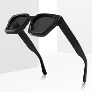 Wholesale Thick Rectangle Sunglasses Unisex UV400 Blocking Classic Square Acetate <b>Frame</b> Fashion Streetwear <b>Eyeglasses</b> - Product Image 1
