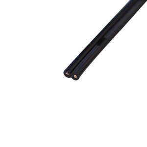 Cho U L được liệt kê 250ft 500ft Đen 16/2 điện áp thấp cảnh quan dây 16 Đo bị mắc kẹt PVC phẳng chiếu sáng dây điện - Product Image 4