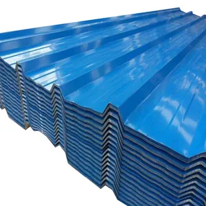 ייצור סיטונאי מחיר מפעל סין מצופה צבע אבץ לספק דגימה יריעת גג גלי
