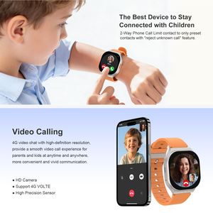 Reloj Inteligente D10 para Niños, Android 8.1, 4G, Wifi, GPS, LBS, Videollamada, Geolocalización, Chat de Voz - Product Image 2