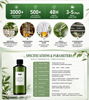 Diffuseur d'arômes ultrasonique, huile parfumée longue durée, huile aromatique soluble dans l'huile pour l'aromathérapie à domicile, parfum personnalisé