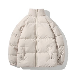 Chaqueta Acolchada de Invierno <span class=keywords><strong>para</strong></span> <span class=keywords><strong>Hombre</strong></span> al por Mayor, Gruesa y Cálida, <span class=keywords><strong>para</strong></span> Exteriores, de Color Sólido y con Logotipo Personalizado - Product Image 1