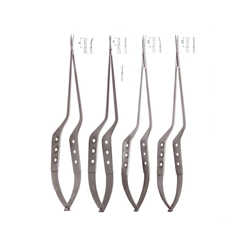 SHINVA Micro Scissors Nano Ceramic Neurosurgery