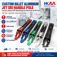 Pièces de guidon de jet ski usinées CNC sur mesure en aluminium billette LITE style RRP pour jet ski debout, production en série usine