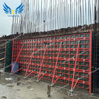 Coffrage réglable de colonne de cadre en acier avec la conception moderne pour l'outil de construction innovateur de mur en béton