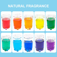 Variété de gouttes de bain personnalisées 6 couleurs non toxiques et sans parfum créent des comprimés amusants effervescents