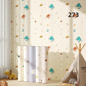 <span class=keywords><strong>Papel</strong></span> Tapiz <span class=keywords><strong>Autoadhesivo</strong></span> de Dibujos Animados para Niños, Impermeable y Engrosado, para Decoración de Paredes de Dormitorios - Product Image 6