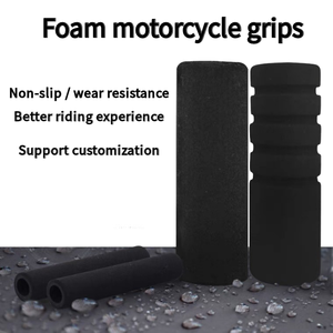 Poignées de guidon universelles en mousse pour moto, antidérapantes, anti-vibrations, en éponge douce, pour Dirt Bike, Scooter, ATV, 22mm - Product Image 2