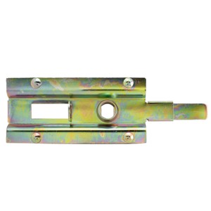 Loquet de porte de serrure à cylindre en acier inoxydable zingué - Product Image 3