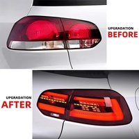 Feu arrière à LED avec lentille transparente, nouveau, Plug+Play, clignotant séquentiel pour Volkswagen Golf 6 2009-2013, pièce d'origine 5K0945207