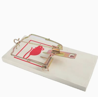 Piège à rats en bois Logo personnalisé Piège à souris en bois Piège à souris sensible Lutte antiparasitaire