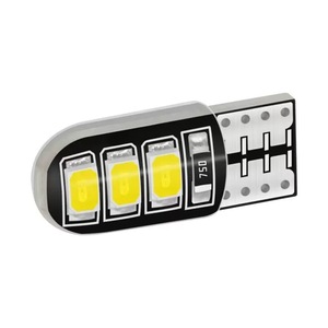 หลอดไฟ LED T10 W5W 750 6SMD 2835 สำหรับไฟภายในรถยนต์ หลอดซิลิโคนทรงโดม สำหรับไฟป้ายทะเบียน ไฟจอดรถ ระบบ Canbus Retrofit - Product Image 3