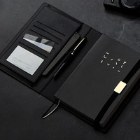 Carnets de notes professionnels personnalisés, couverture en cuir de haute qualité, carnet de bureau épais, agenda simple, carnet de planification, carnet de travail