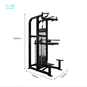 Máquina Ergonómica de Asistencia para Flexiones y Dips con Pesas para Gimnasios Comerciales - Product Image 3