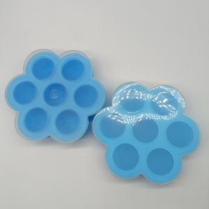 LFGB ถาดน้ำแข็งทำจากซิลิโคนสำหรับใส่อาหาร7ช่องสำหรับใส่ผักผลไม้ได้รับการรับรอง - Product Image 1