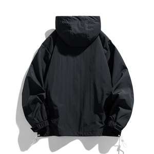 Chaqueta Anorak Impermeable Personalizada con Cremallera de 1/4, Sudadera con Capucha, Cortavientos para Hombre, Chaqueta Anorak para Primavera y Otoño, Chaqueta Urbana para Hombre - Product Image 6