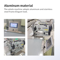 Machine à coudre automatique pour ourlet et couture de tissu de tente d'auvent extérieur