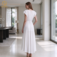 Fabricant de vêtements sur mesure de haute qualité, faible MOQ, robes d'été sexy, robes élégantes décontractées pour femmes, fabricants de vêtements pour marques de vêtements