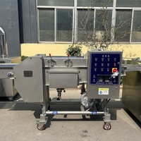 Máquina Comercial para Recubrimiento de Alimentos, Equipo Automático para Línea de Producción de Baño de Harina