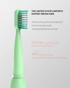 Brosse à dents blanchissante à marque privée, brosse à dents électrique intelligente avec têtes de remplacement, brosses à dents soniques - Product Image 3