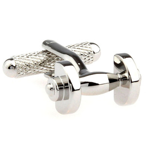 Google quảng cáo bạc xương phong cách Khuy măng sét cho nam giới sản xuất tại Trung Quốc Phụ kiện thời trang - Product Image 1