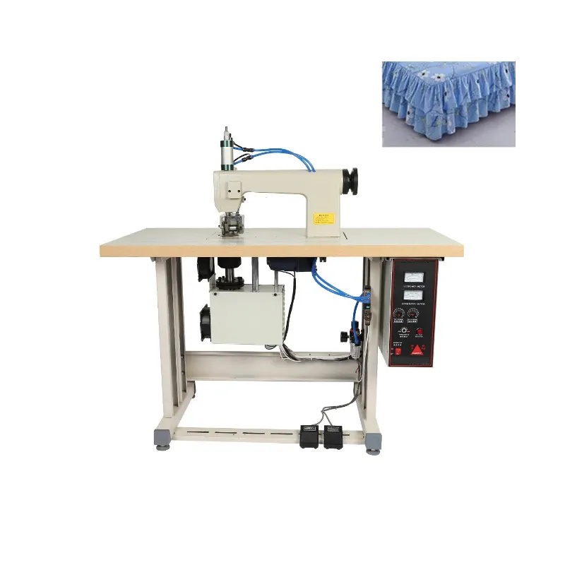 Ультразвуковое сварное оборудование для шитья и резки, швейная машина для ткани