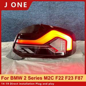 J bir araba parçaları eski Model BMW 2 serisi için yeni park lambaları yükseltme M2C F22 F23 F23 2014-2019 arka lamba fişi yükseltme ve oynamak - Product Image 2