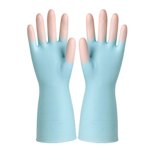 Household Dishwashing Gloves Waterproof <b>Rubber</b> Kitchen Gloves 31 Cm Length Durable Cleaning Protective Gloves - Product Image 5