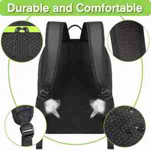 Bolsa Deportiva Unisex de Gran Capacidad, Moderna, Impermeable, con Compartimento Independiente para Balón de Baloncesto, Mochila Deportiva Informal - Product Image 3