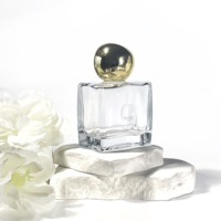 Flacon de parfum de haute qualité avec pulvérisateur atomiseur, emballage de soins de la peau, flacon de parfum de luxe, flacon d'huile essentielle 100 ml