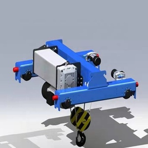 Palan électrique de type européen 5T à économie d'espace à structure compacte robuste
