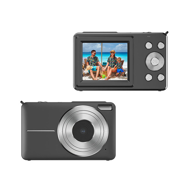 DC01 Full HD 1080P Digital Camera Autofocus CMOS Compact Point Shoot 2.0" IPS LCD LED Flash 4X Digital Zoom Electronic Image