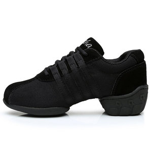 Chaussures <span class=keywords><strong>de</strong></span> <span class=keywords><strong>danse</strong></span> pliables Octavia pour femme, rose clair, à semelle fendue, en toile extensible, doublure en coton, semelle extérieure en caoutchouc, taille 40 - Product Image 4