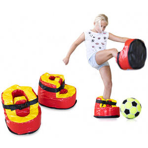 Inflatable trò chơi thể thao đội xây dựng Tốc Độ giày cho đội xây dựng trò chơi bóng đá trận đấu khổng lồ PVC Giày bơm hơi - Product Image 3