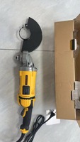 Meuleuse d'angle industrielle haute puissance DWE8830G 220V 50-60Hz 2800W 230MM (9 pouces) avec interrupteur à gâchette et interrupteur coulissant pour le bricolage
