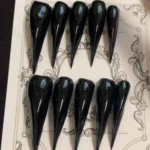 <span class=keywords><strong>Faux</strong></span> ongles à presser Dragon Armor, motif griffe de dragon, effet dégradé sanglant, série griffes éclatées, style européen et américain, pour le commerce extérieur - Product Image 1